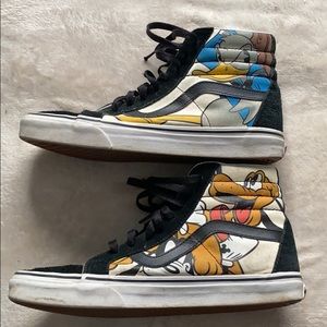 Mickey Mouse High Top Vans
